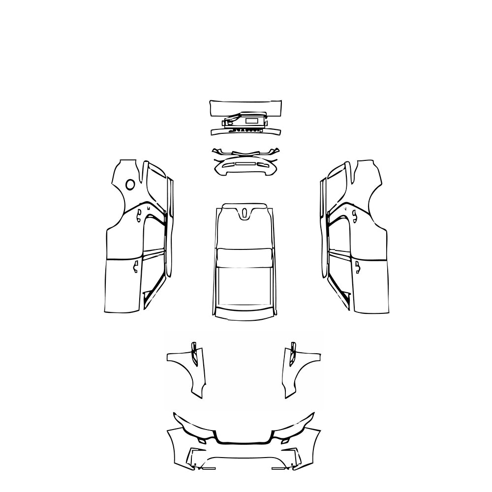 Pre-Cut PPF Land Rover Discovery Discovery 5 S 2019 - PPF-Kits