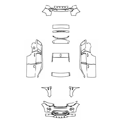 Pre-Cut PPF Land Rover Discovery Sport R-Dynamic 2015 - PPF-Kits