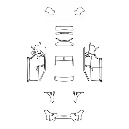 Pre-Cut PPF Land Rover Discovery Sport R-Dynamic 2021 - PPF-Kits