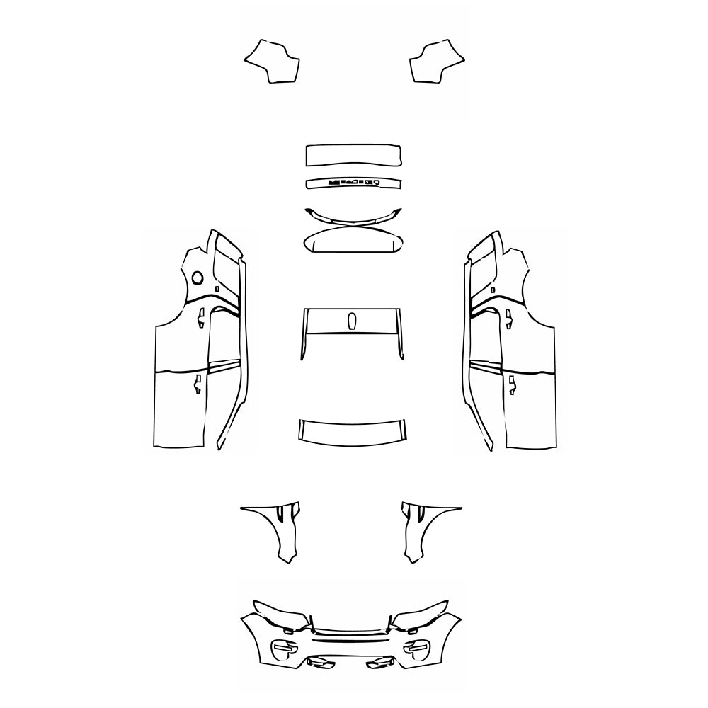Pre-Cut PPF Land Rover Discovery Sport SE 2017 - PPF-Kits