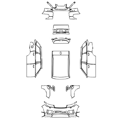 Pre-Cut PPF Land Rover Range Rover Sport Autobiography Dynamic 2022 - PPF-Kits