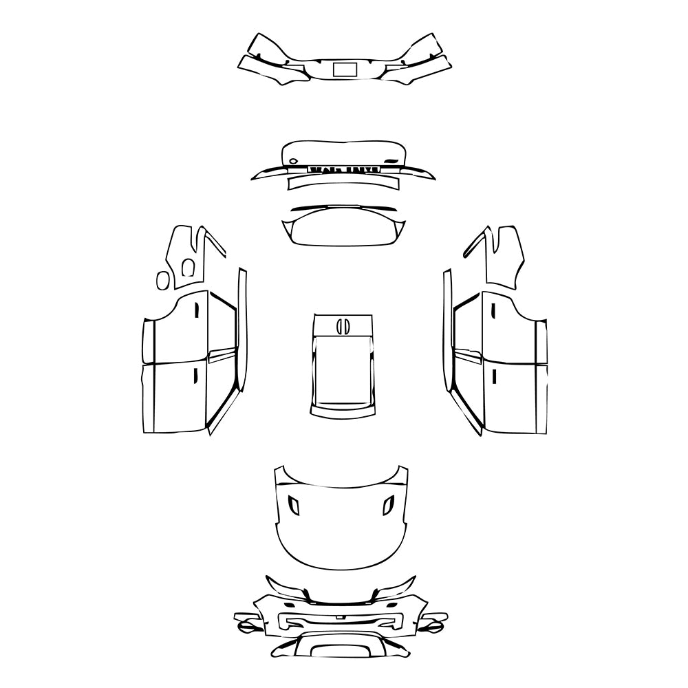 Pre-Cut PPF Land Rover Range Rover Sport Base 2023 - PPF-Kits