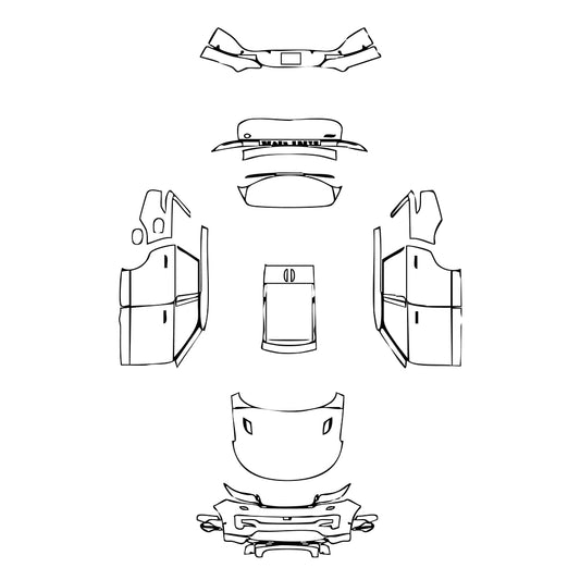 Pre-Cut PPF Land Rover Range Rover Sport Dynamic 2024 - PPF-Kits
