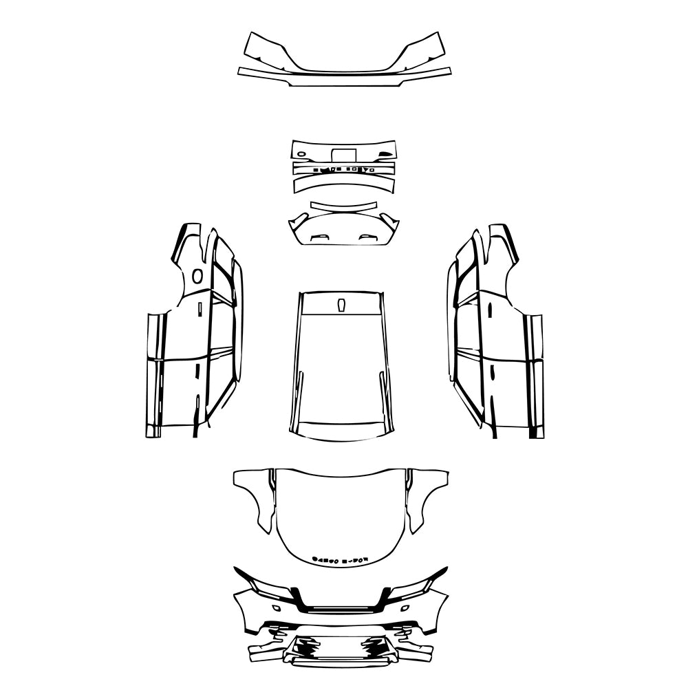 Pre-Cut PPF Land Rover Range Rover Velar R-Dynamic SE 2025 - PPF-Kits