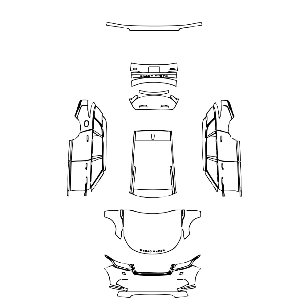 Pre-Cut PPF Land Rover Range Rover Velar SE 2019 - PPF-Kits