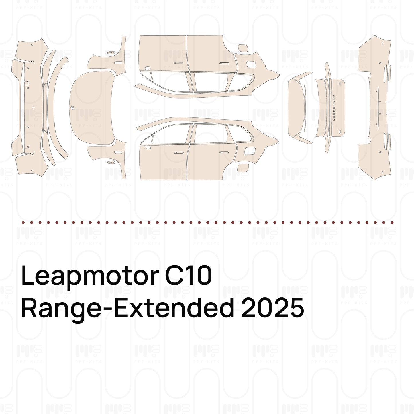 Pre-Cut PPF Leapmotor C10 Range-Extended 2025