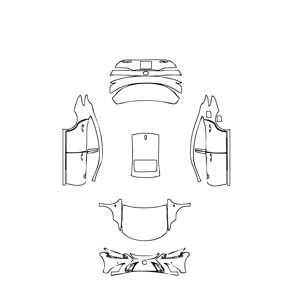 Pre-Cut PPF Lexus ES F Sport 2022 - PPF-Kits
