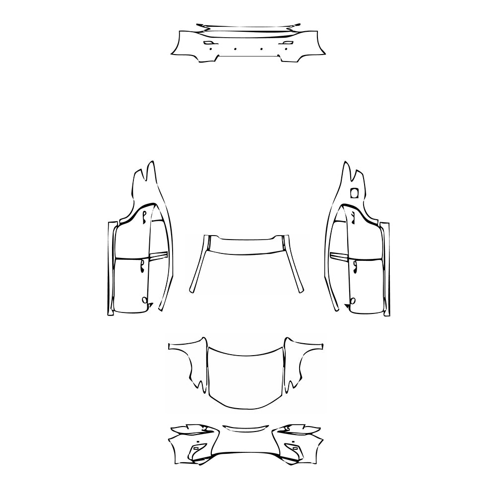 Pre-Cut PPF Lexus ES Luxury 2016 - PPF-Kits