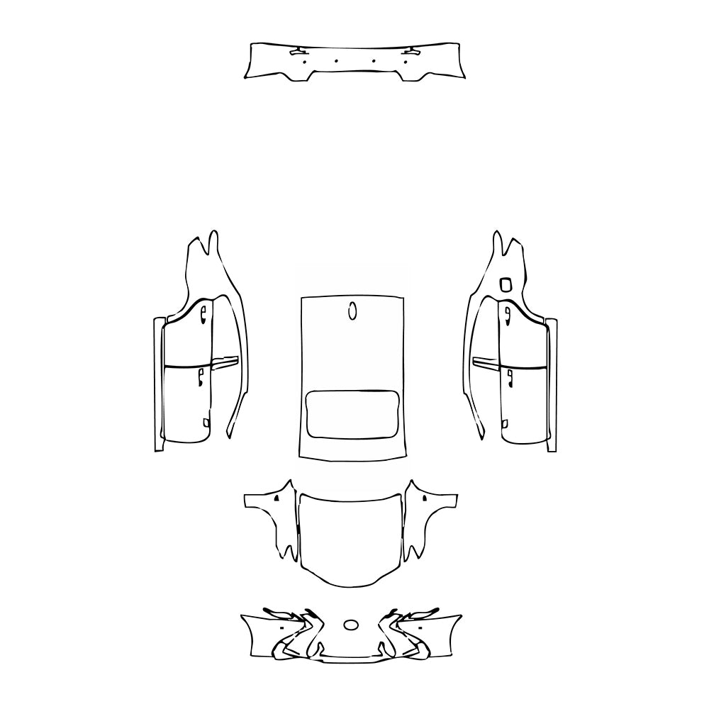 Pre-Cut PPF Lexus GS F-Sport 2016 - PPF-Kits