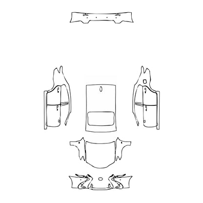 Pre-Cut PPF Lexus GS F-Sport 2017 - PPF-Kits