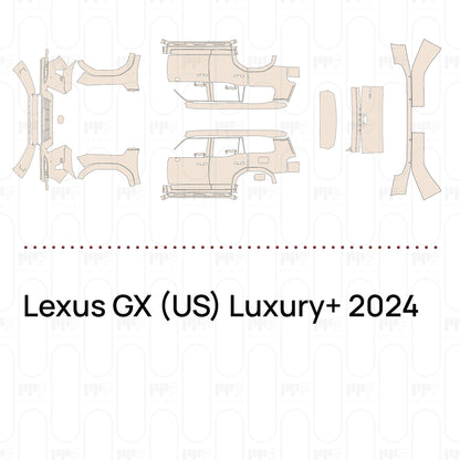 Pre-Cut PPF Lexus GX (US) Luxury+ 2024