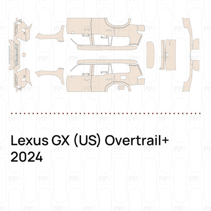 Pre-Cut PPF Lexus GX (US) Overtrail+ 2024