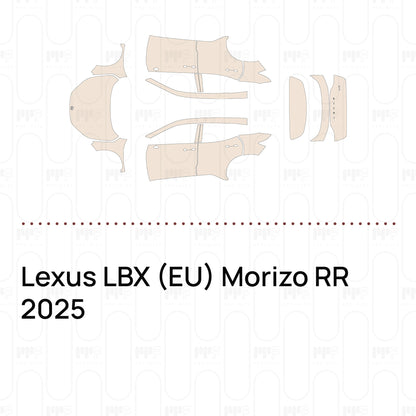 Pre-Cut PPF Lexus LBX (EU) Morizo RR 2025