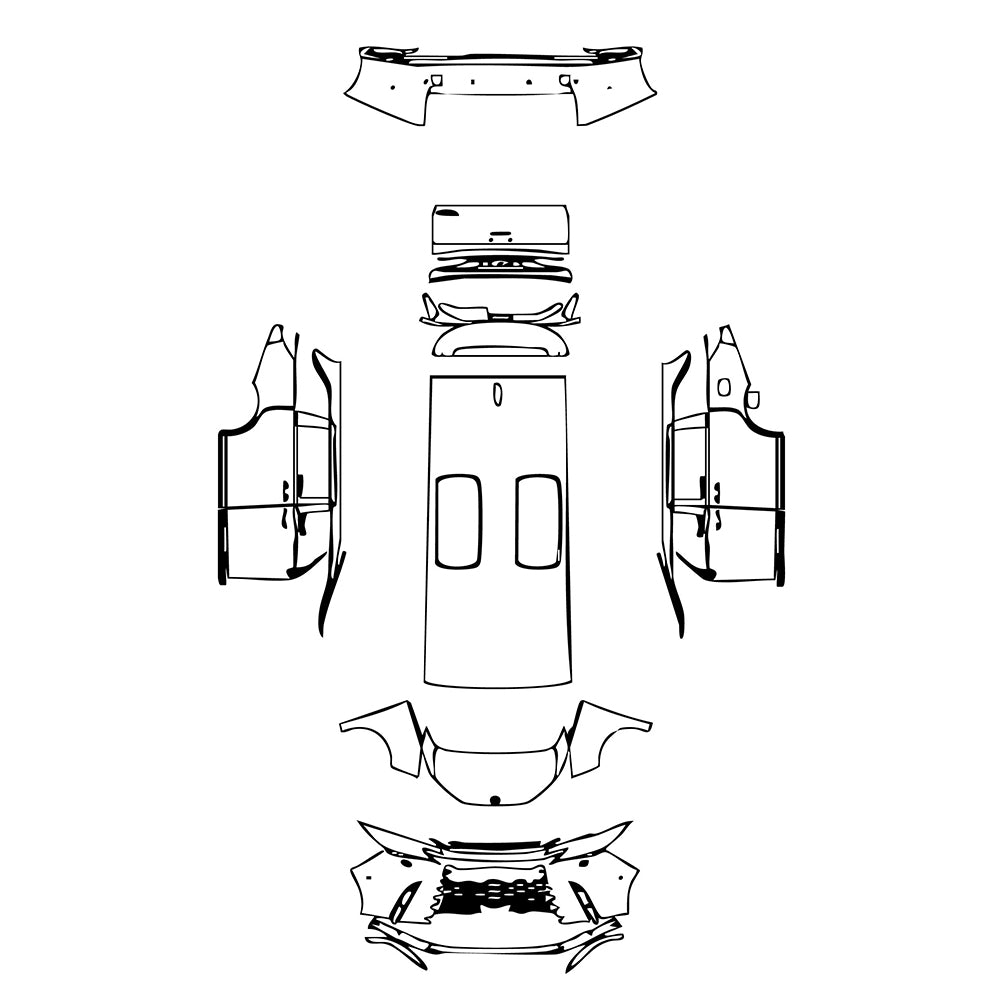 Pre-Cut PPF Lexus LM 2025 - PPF-Kits
