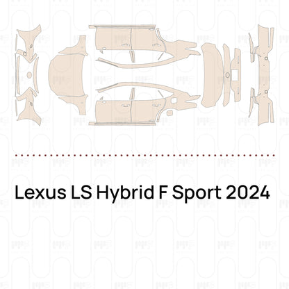 Pre-Cut PPF Lexus LS Hybrid F Sport 2024