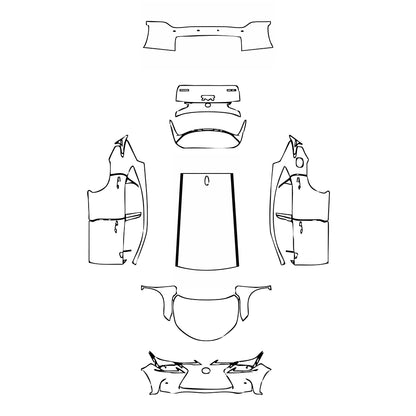 Pre-Cut PPF Lexus NX Base 2014 - PPF-Kits