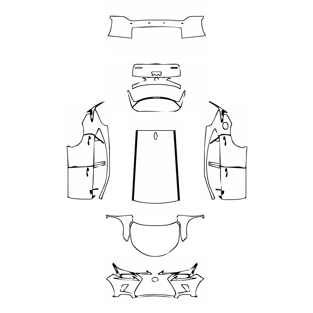 Pre-Cut PPF Lexus NX Base 2019 - PPF-Kits