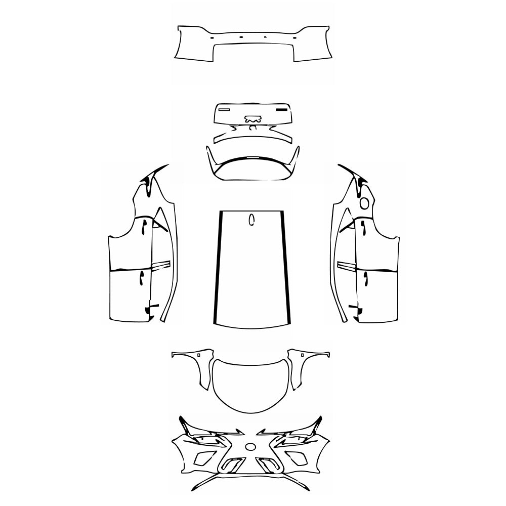 Pre-Cut PPF Lexus NX F-Sport 2021 - PPF-Kits