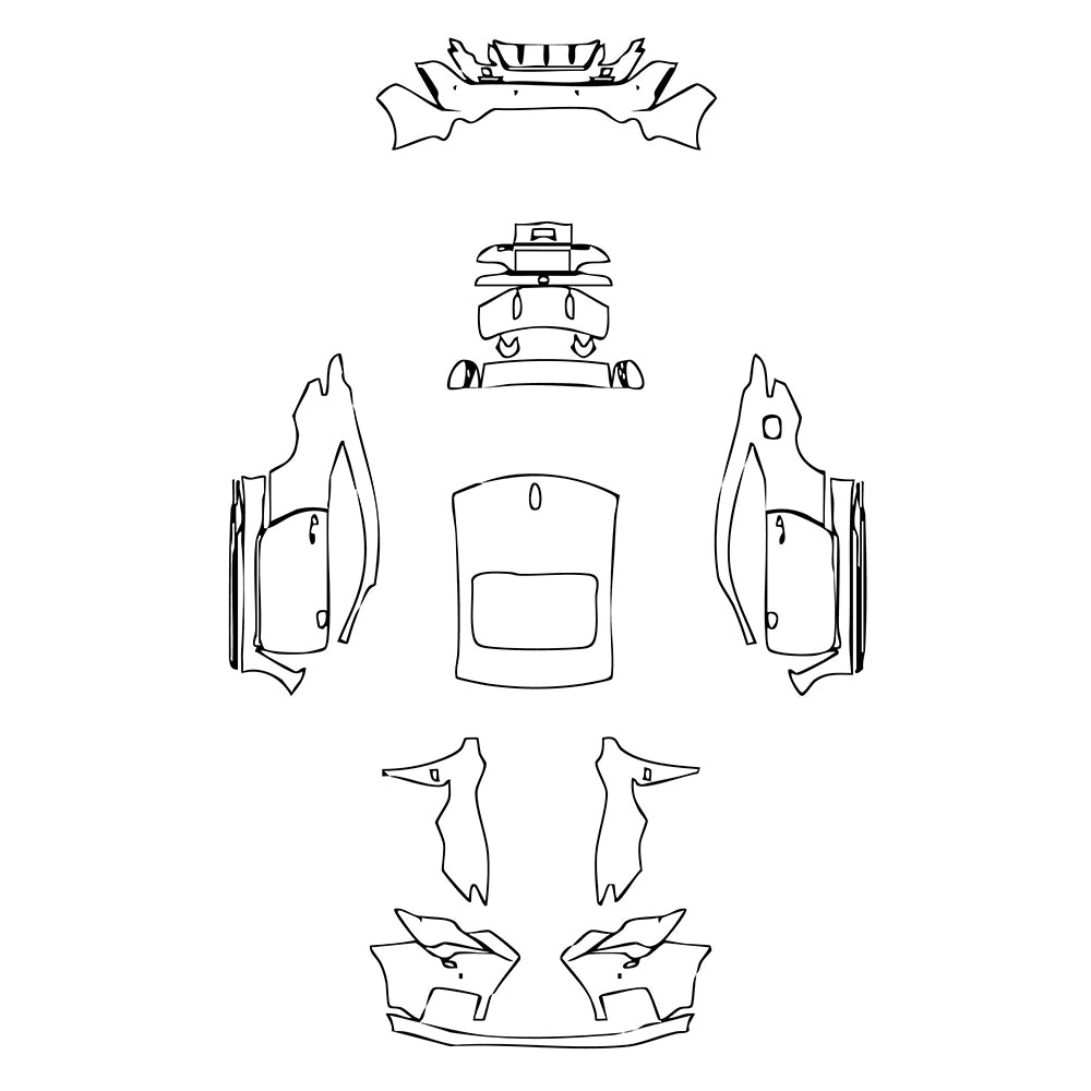 Pre-Cut PPF Lexus RCF 2020 - PPF-Kits