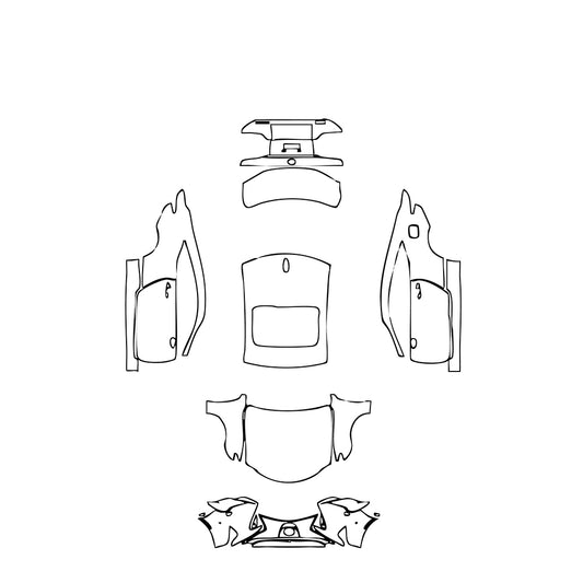 Pre-Cut PPF Lexus RC Base 2020 - PPF-Kits