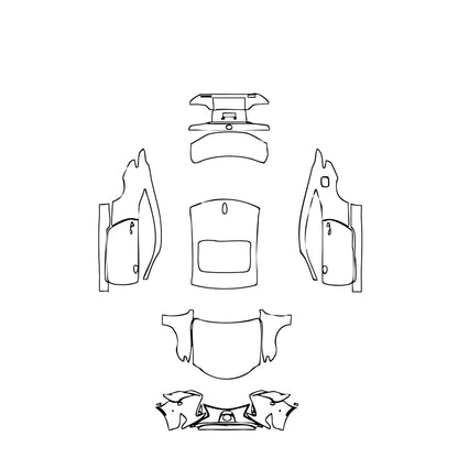 Pre-Cut PPF Lexus RC Base 2021 - PPF-Kits