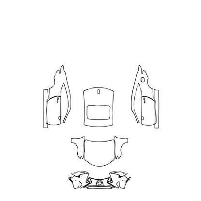 Pre-Cut PPF Lexus RC F-Sport 2019 - PPF-Kits