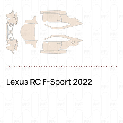 Pre-Cut PPF Lexus RC F-Sport 2022