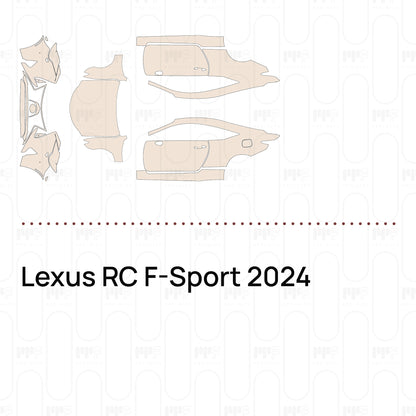 Pre-Cut PPF Lexus RC F-Sport 2024