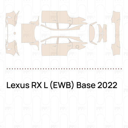 Pre-Cut PPF Lexus RX L (EWB) Base 2022