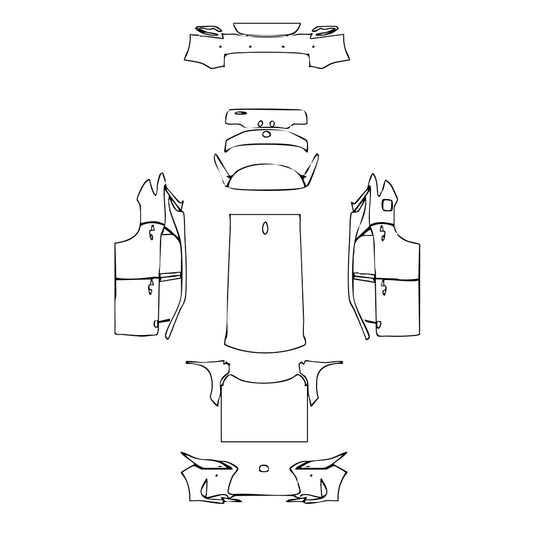 Pre-Cut PPF Lexus RX RX (SWB) Base 2021 - PPF-Kits