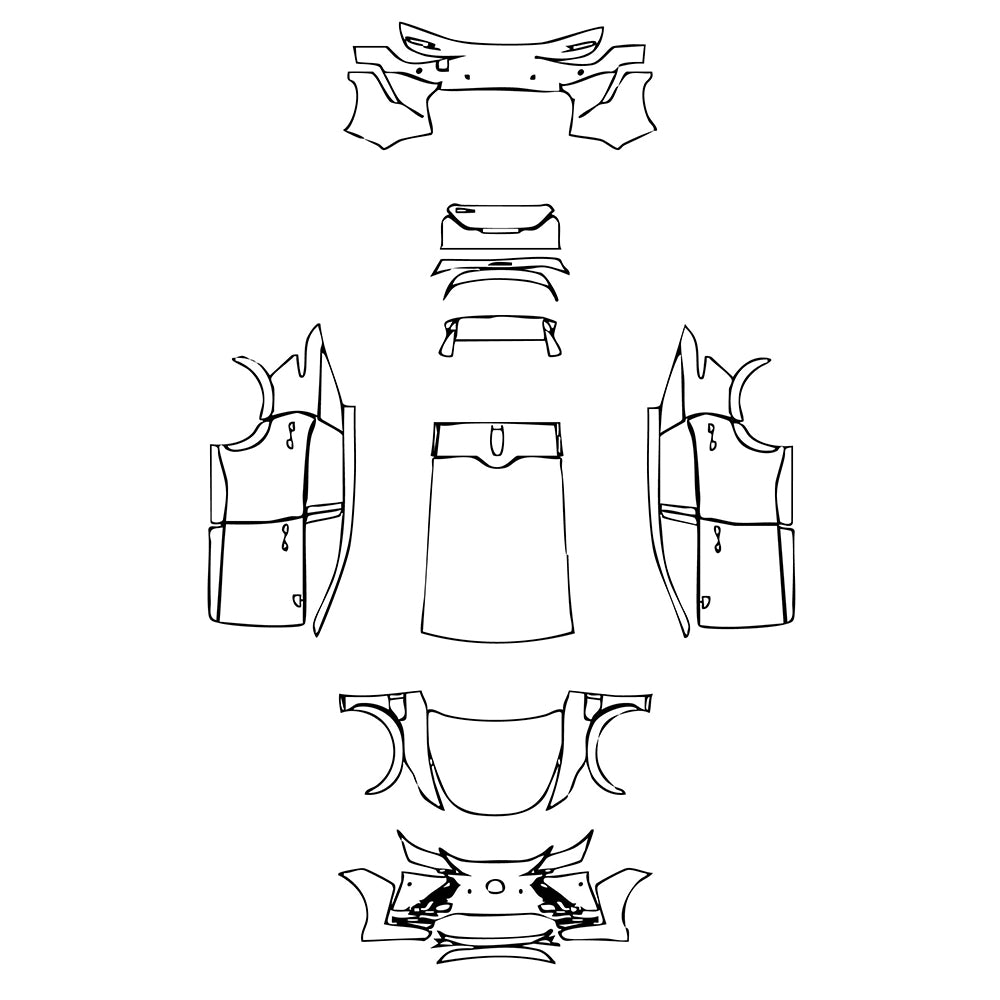 Pre-Cut PPF Lexus RZ 2023 - PPF-Kits