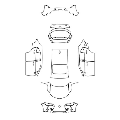 Pre-Cut PPF Lexus UX Base 2019 - PPF-Kits