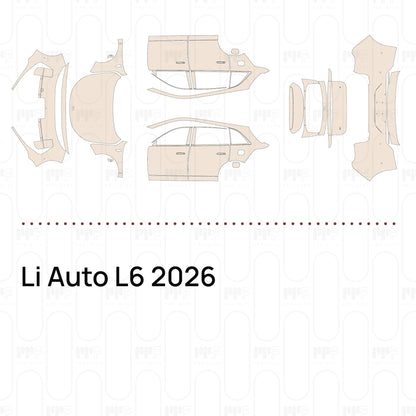 Pre-Cut PPF Li Auto L6 2026