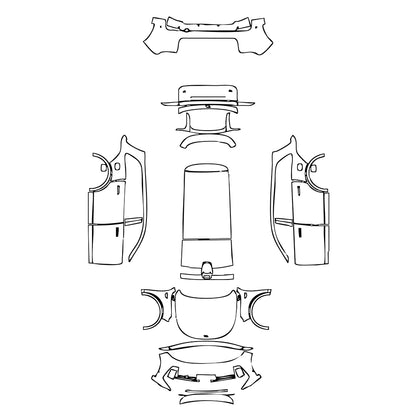 Pre-Cut PPF Li Auto L9 2022 - PPF-Kits