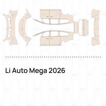 Pre-Cut PPF Li Auto Mega 2026