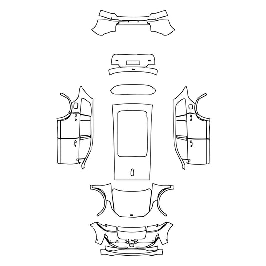 Pre-Cut PPF Li Auto ONE 2021 - PPF-Kits