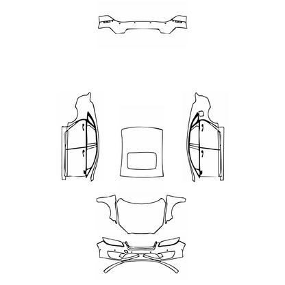 Pre-Cut PPF Lincoln MKZ 2018 - PPF-Kits