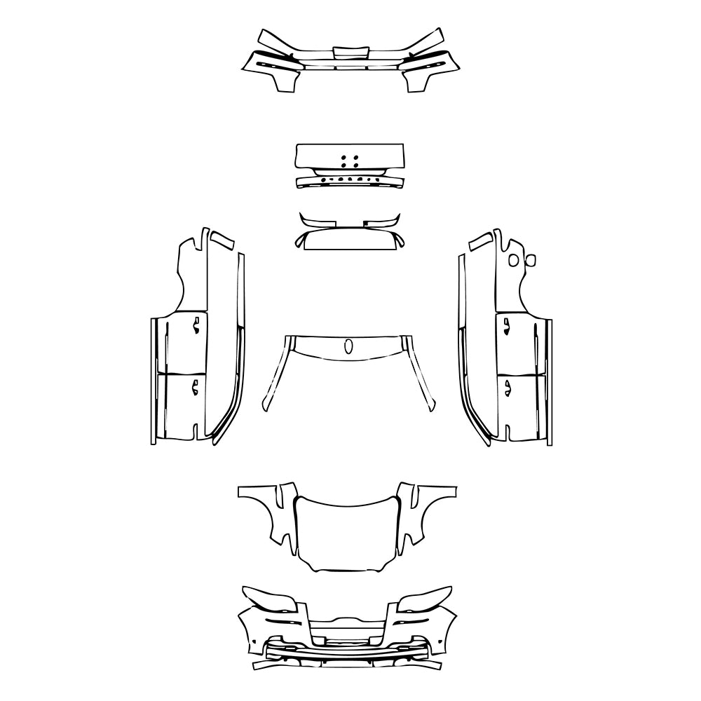 Pre-Cut PPF Lincoln NAVIGATOR Extended Wheelbase 2022 - PPF-Kits