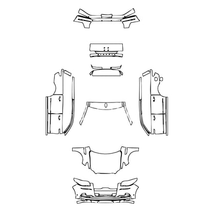 Pre-Cut PPF Lincoln NAVIGATOR Extended Wheelbase 2023 - PPF-Kits