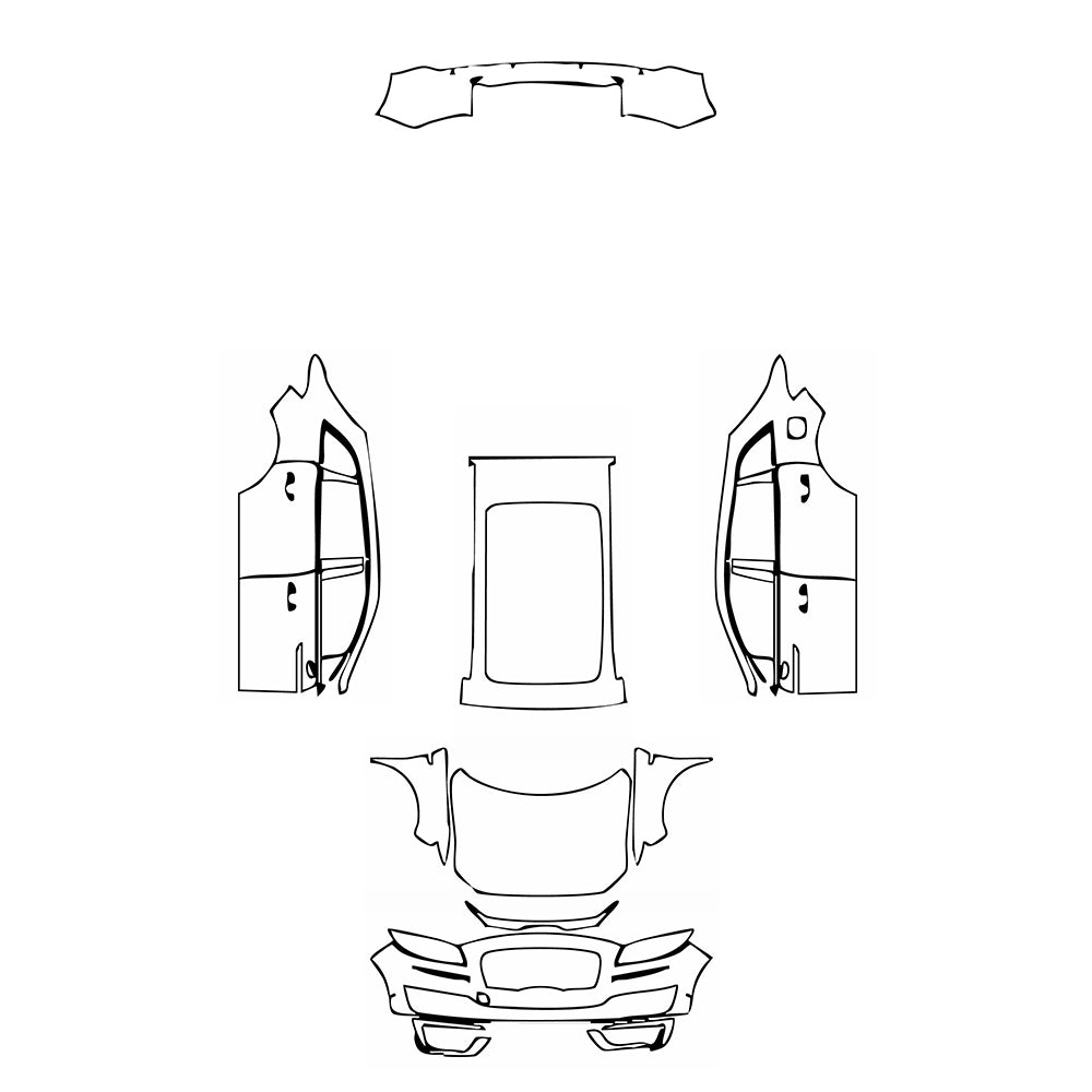 Pre-Cut PPF Lincoln Nautilus 2019 - PPF-Kits