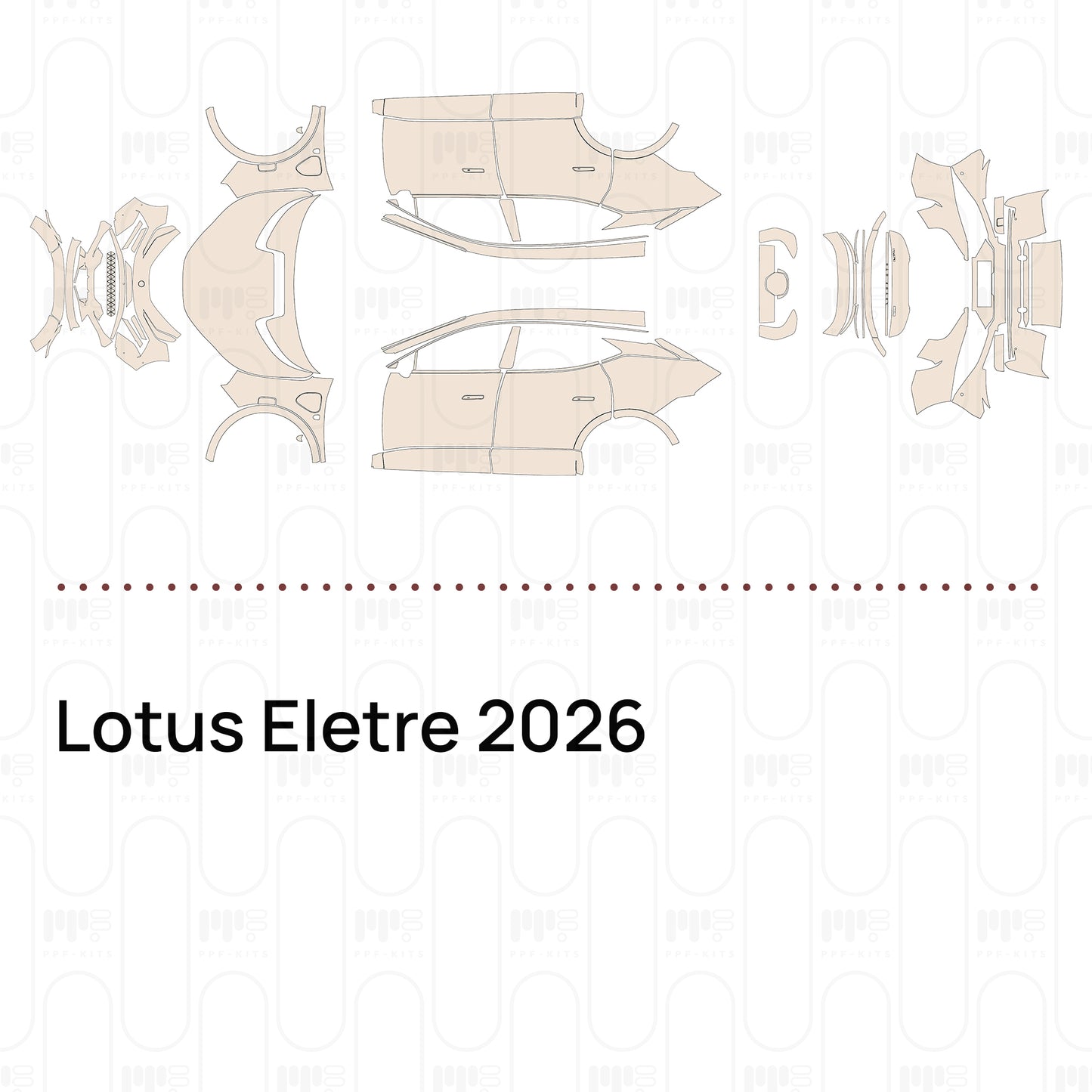 Pre-Cut PPF Lotus Eletre 2026
