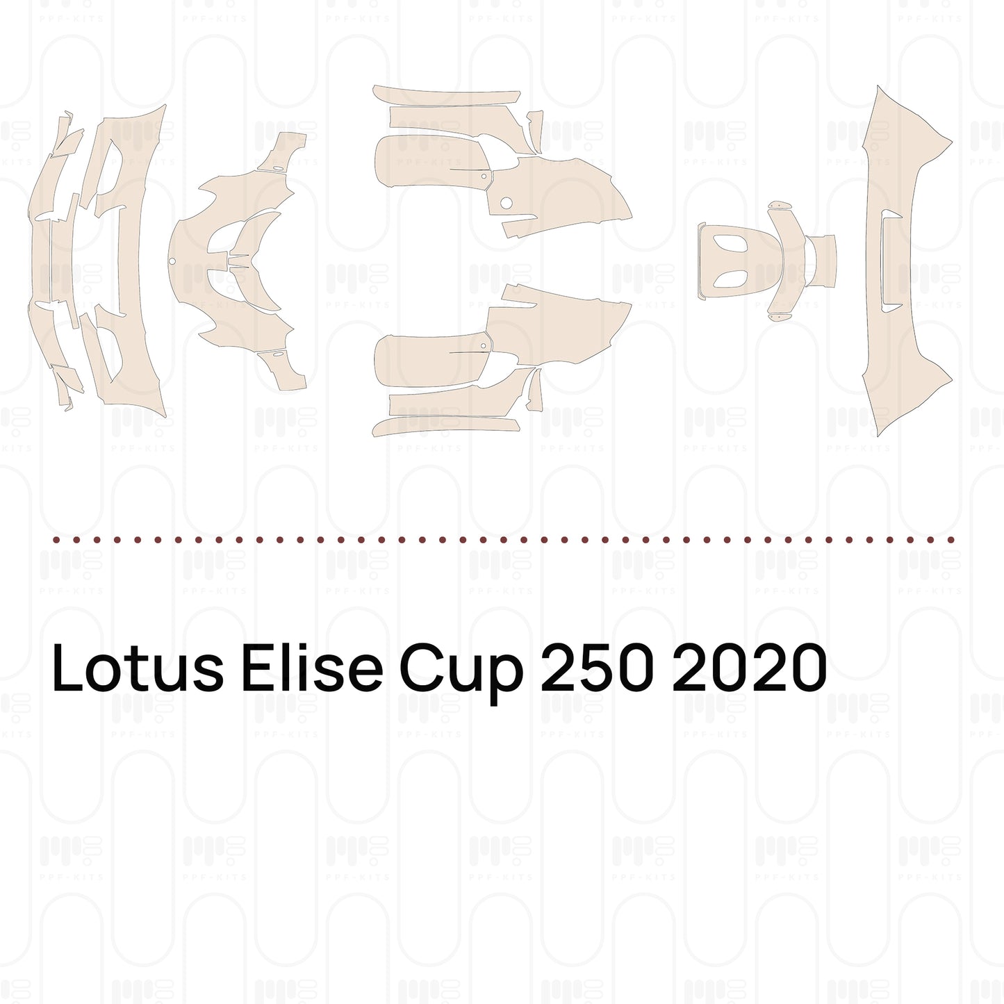 Pre-Cut PPF Lotus Elise Cup 250 2020