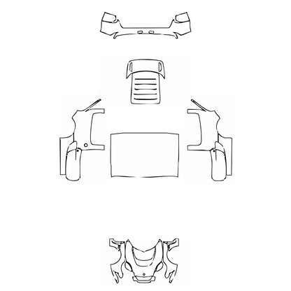 Pre-Cut PPF Lotus Exige 350 Sport 2017 - PPF-Kits