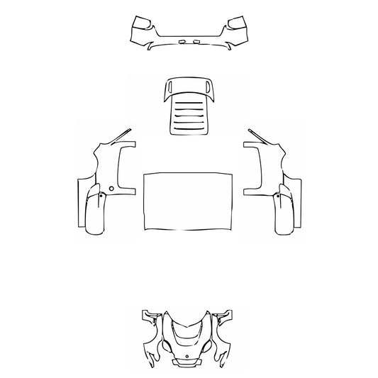 Pre-Cut PPF Lotus Exige 350 Sport 2018 - PPF-Kits