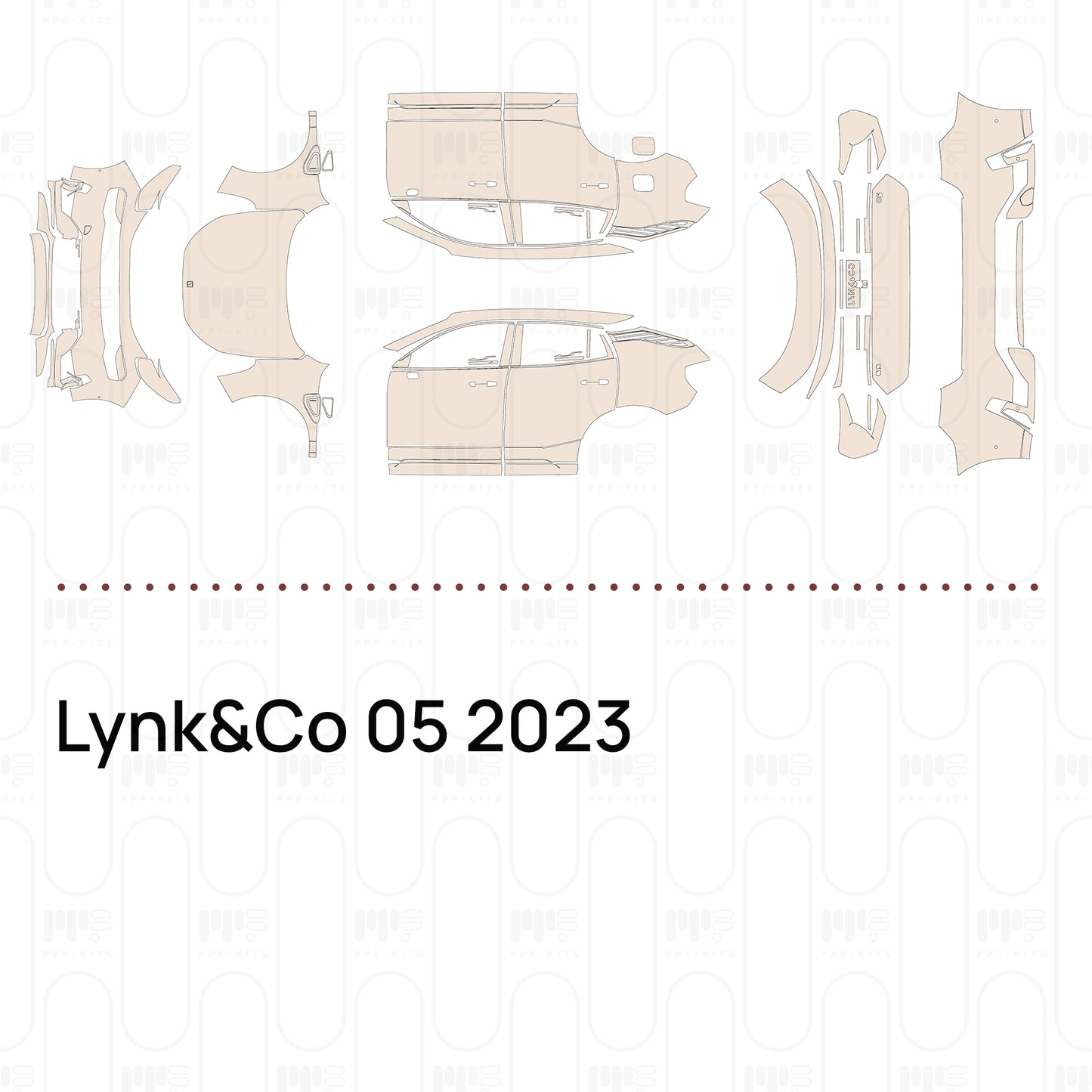 Pre-Cut PPF Lynk&Co 05 2023