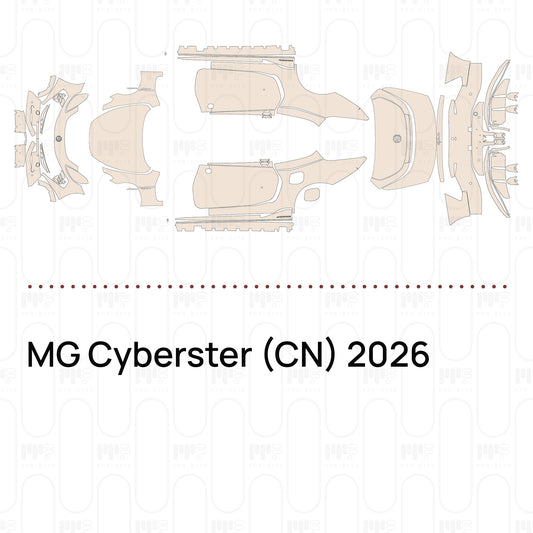 Pre-Cut PPF MG Cyberster (CN) 2026