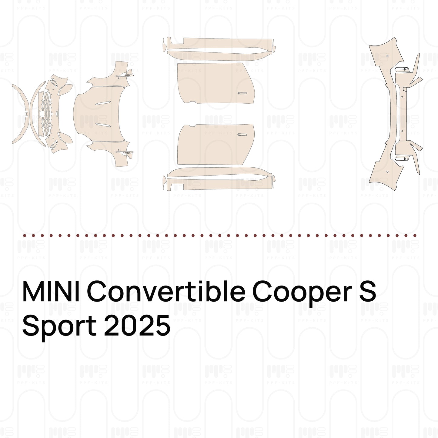 Pre-Cut PPF MINI Convertible Cooper S Sport 2025