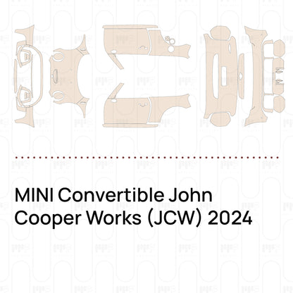 Pre-Cut PPF MINI Convertible John Cooper Works (JCW) 2024