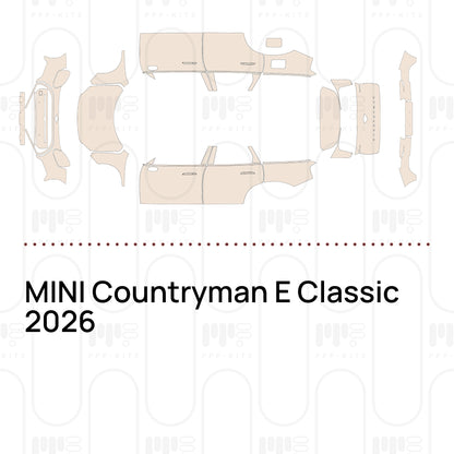 Pre-Cut PPF MINI Countryman E Classic 2026