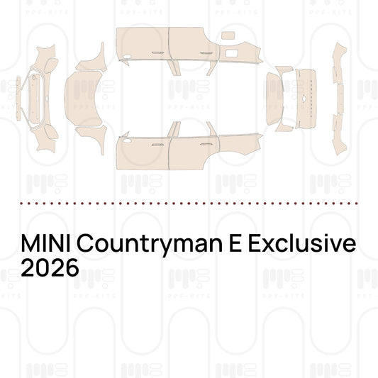 MINI Countryman E Exclusive 2026 – Pre-Cut PPF